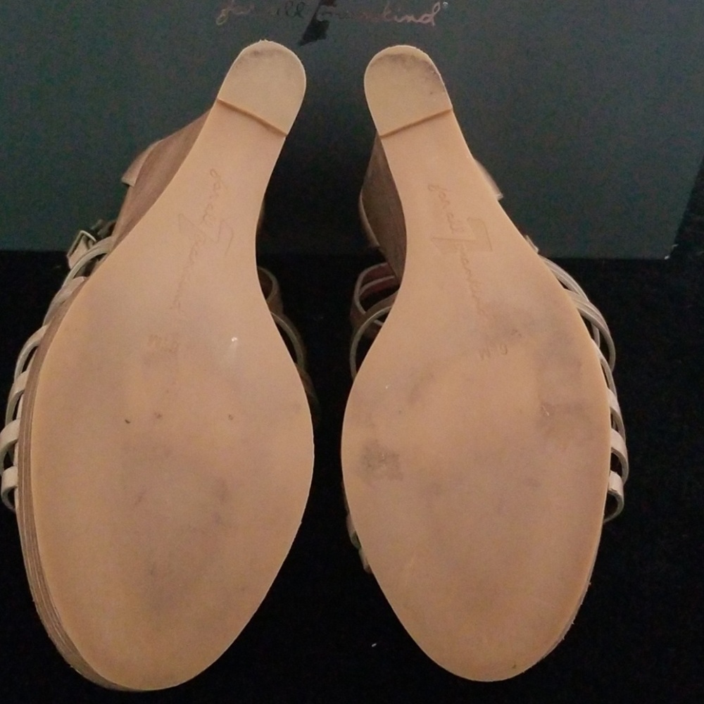 7 For All Mankind Rhemy wedge sandle - Picture 3 of 6